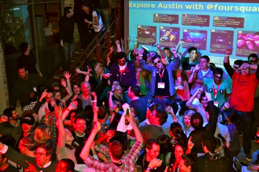 FOURSQUARE PARTY 520x346 photo FOURSQUARE PARTY 520x346 TNWs Best Of: 5 days in Austin, Texas at SXSW