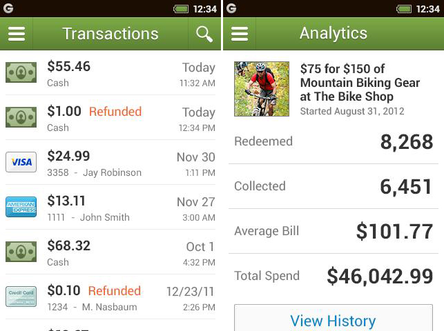 photo Groupons Android app for merchants now lets users accept payments through their smartphones