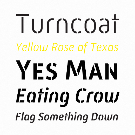 mic 32 new stencil photo mic 32 new stencil The 24 most beautiful typefaces released last month