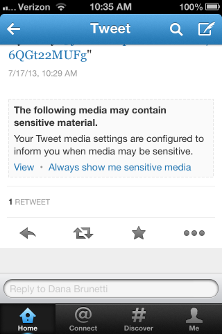sensitiveTweet 320x480 photo sensitiveTweet 320x480 Twitters mobile app now censors sensitive media by default