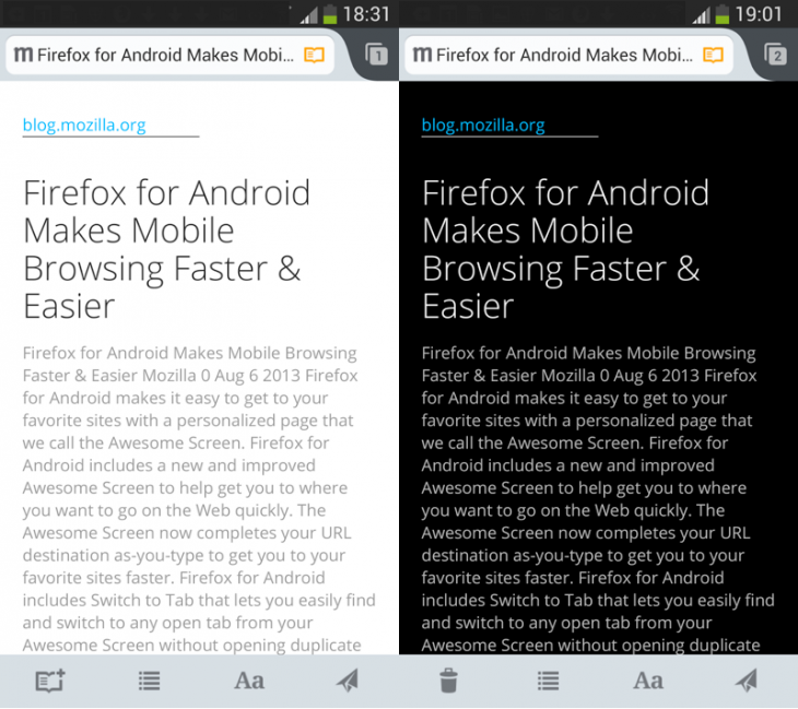 Reader US 730x649 Firefox 24 arrives with option to mass close tabs to the right, WebRTC support and NFC sharing on Android