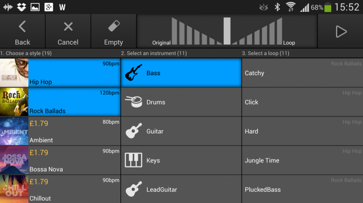 Screenshot 2013 09 09 15 52 32 730x410 Music Maker Jam for Android is an incredibly fun way to mix and make music