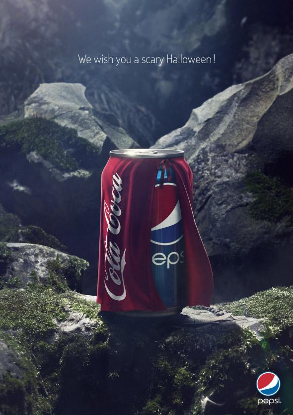 pepsi Pepsi won Halloween with this clever ad