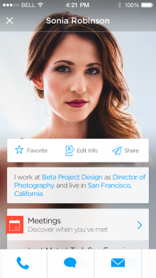HUMIN profile 220x390 Humin is a startup to watch with a smart, more human, way to manage your network of contacts