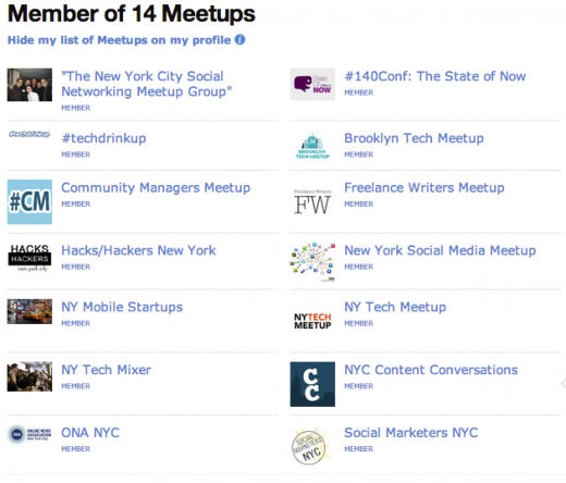 screenshot Meetups Profile 520x444 5 effective networking strategies in the digital age