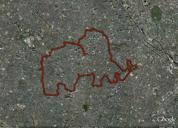 Meguro Elephant 730x524 Meet Joseph Tame: Marathon runner, art runner, iRunner