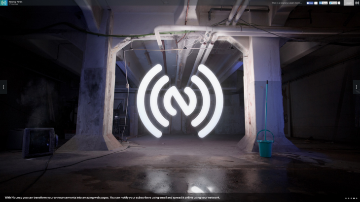 Nouncy 2 730x410 Nouncy wants to shine a light on Dark Social and replace email newsletters with simple Web pages