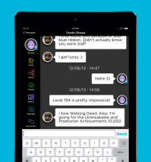 QuizUpiOS 220x236 QuizUp lands for the iPad as the hit trivia game claims 10m users in just 2 months