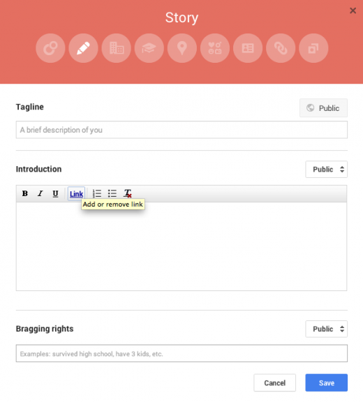 Screen Shot 2014 02 04 at 11.57.48 AM 520x576 How to write a professional bio for Twitter, LinkedIn, Facebook, and Google+