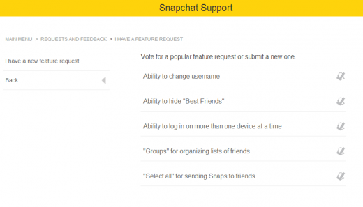 Snapchat Support 520x297 7 things you can (legally) steal from successful companies
