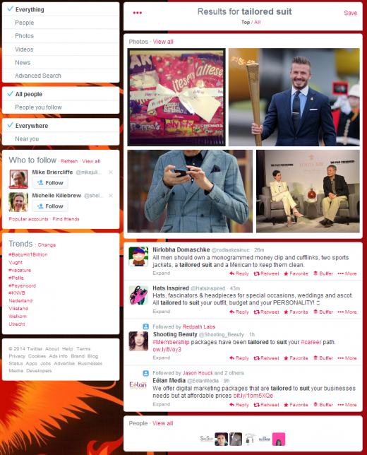 Twitter Search tailored suit 520x644 A guide to getting everlasting traffic with keyword research