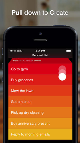 photo To do list app Clear for iOS to consolidate into a single universal version