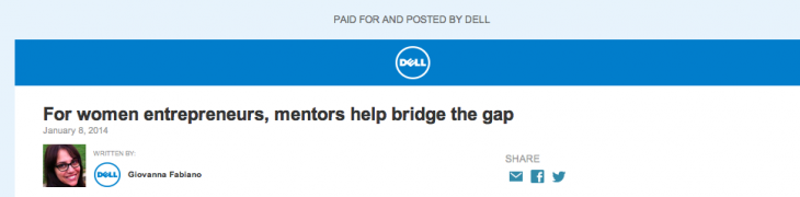 nytimes dell 730x180 photo nytimes dell 730x180 The rise of native advertising: Fine or farce?
