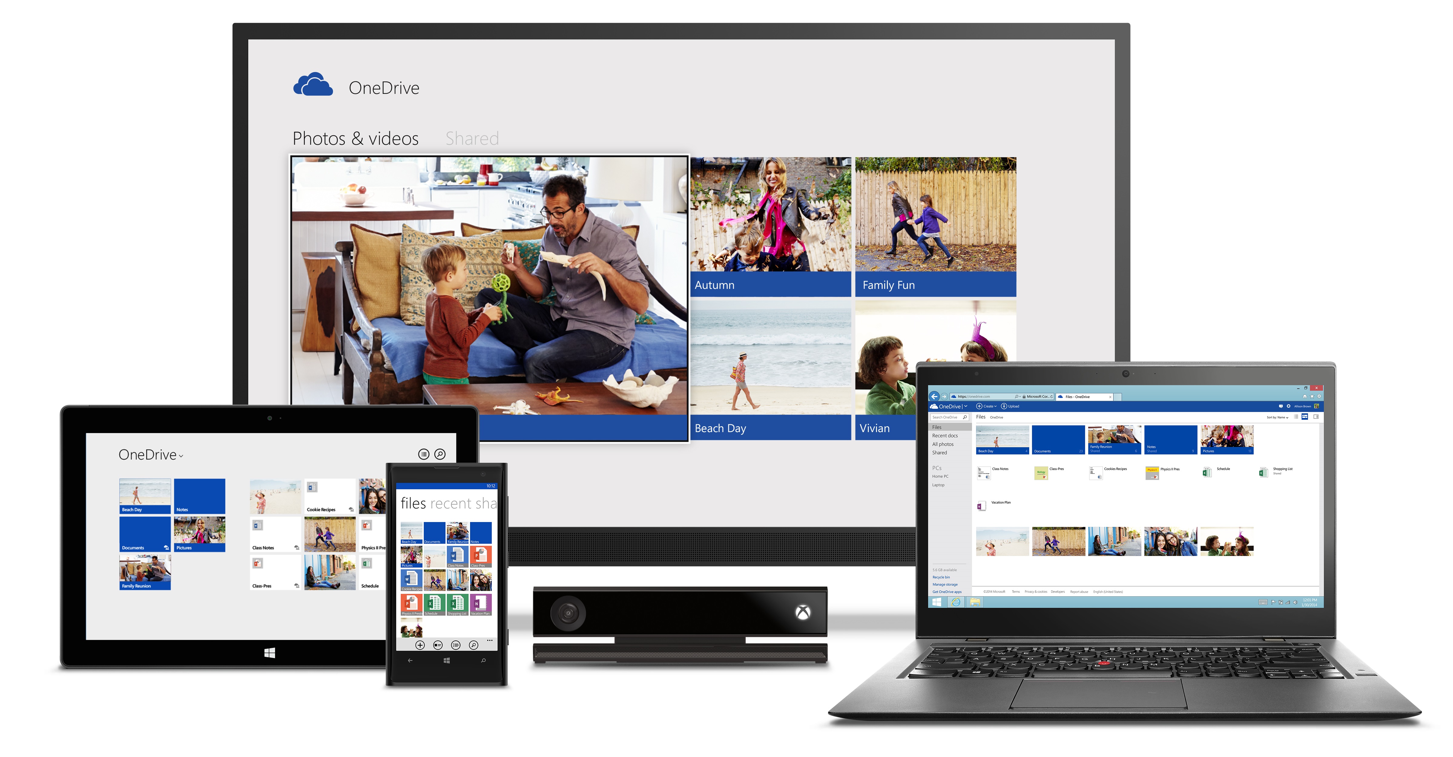 onedrive devices Microsoft SkyDrive becomes OneDrive, gets camera backup for Android, real time co authoring, and easier video sharing