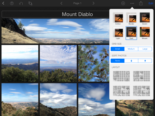 photo3 520x390 How to tell a unique story with Web Journals in iPhoto for iOS