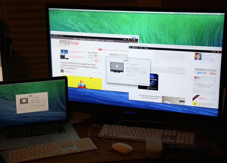 9to5Mac Retina 730x524 Apples first Mac OS X 10.9.3 beta boosts support for connected 4K displays at retina resolution 