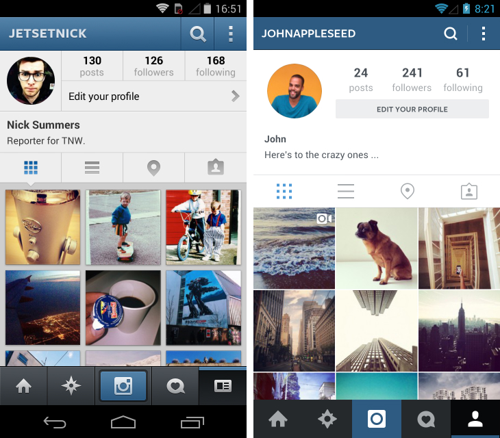 Instaedit1 Instagram for Android gets faster, more responsive and a gorgeous flat redesign