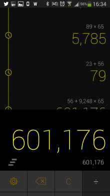 Screenshot 2014 03 05 16 35 00 220x391 CALCU is a sweet, gesture based calculator for Android