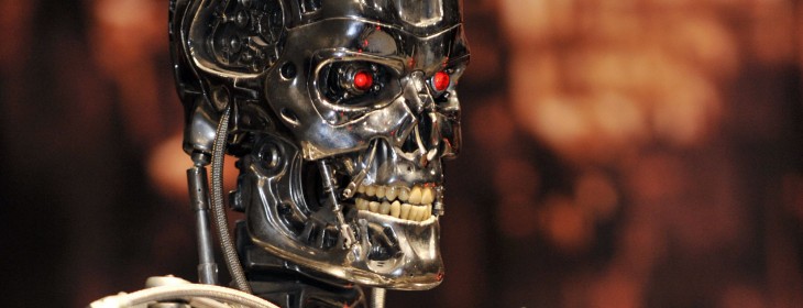 Terminator 730x280 Artificial Intelligence could kill us all. Meet the man who takes that risk seriously