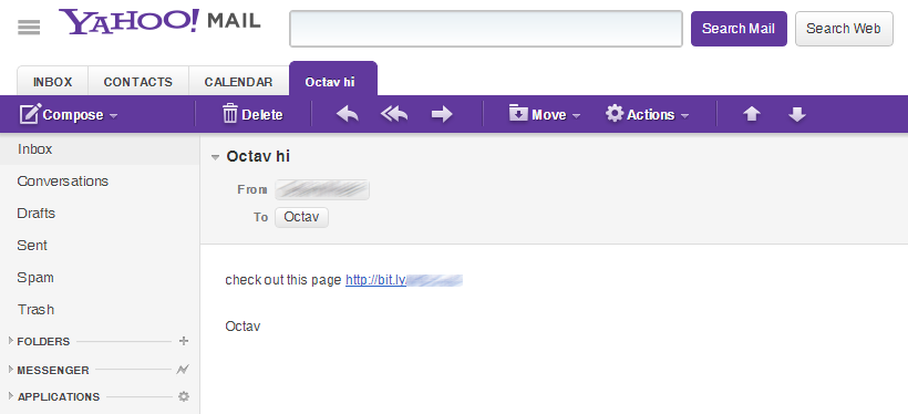 My Yahoo Mail Login Page Inbox.