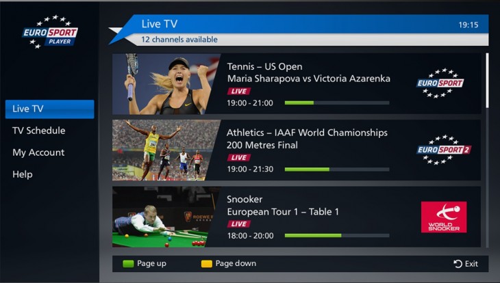 eurosport player smart tv eurosport player smart tv