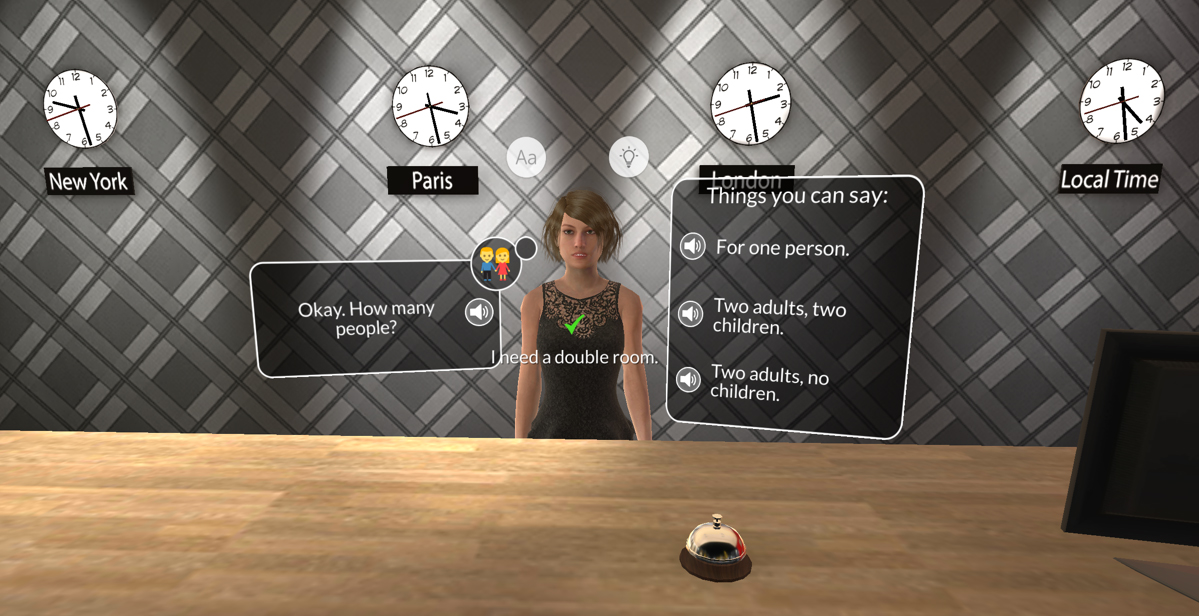 Latón cuerno Kent Mondly's VR language-learning app is the closest thing to actual immersion