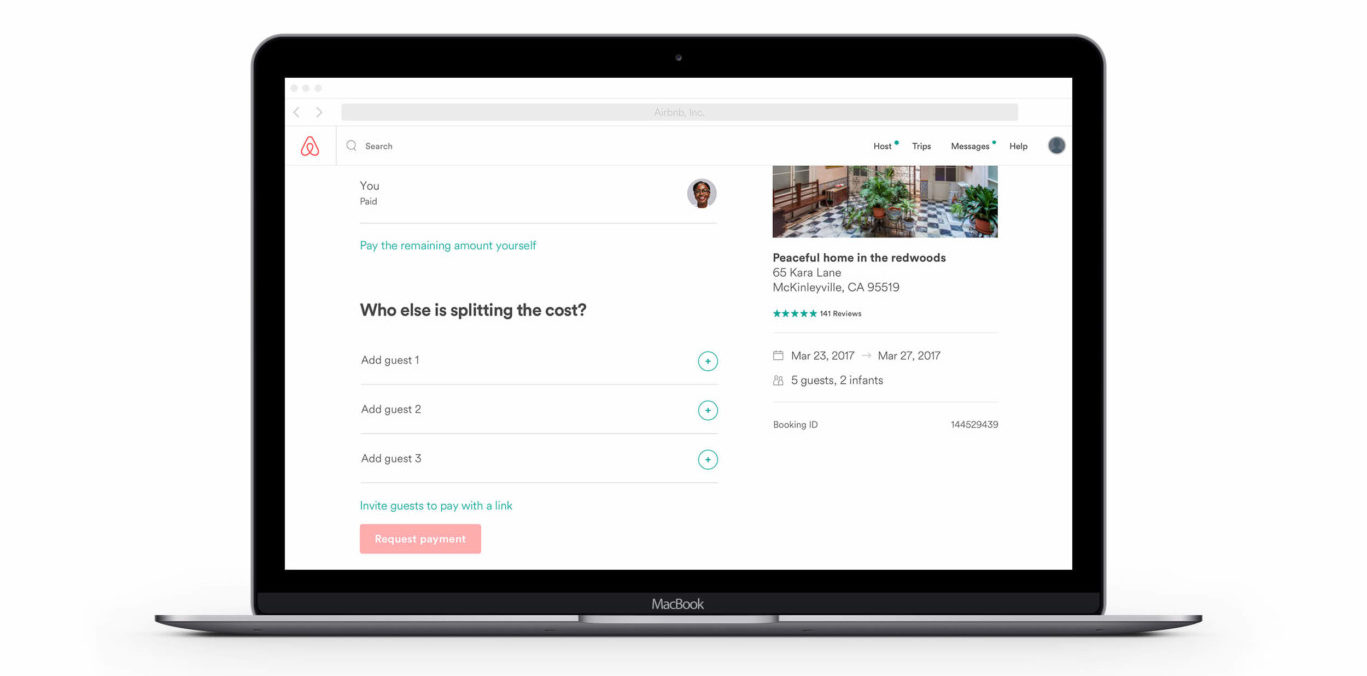 Airbnb is adding split payments so your friends don’t leave you hanging