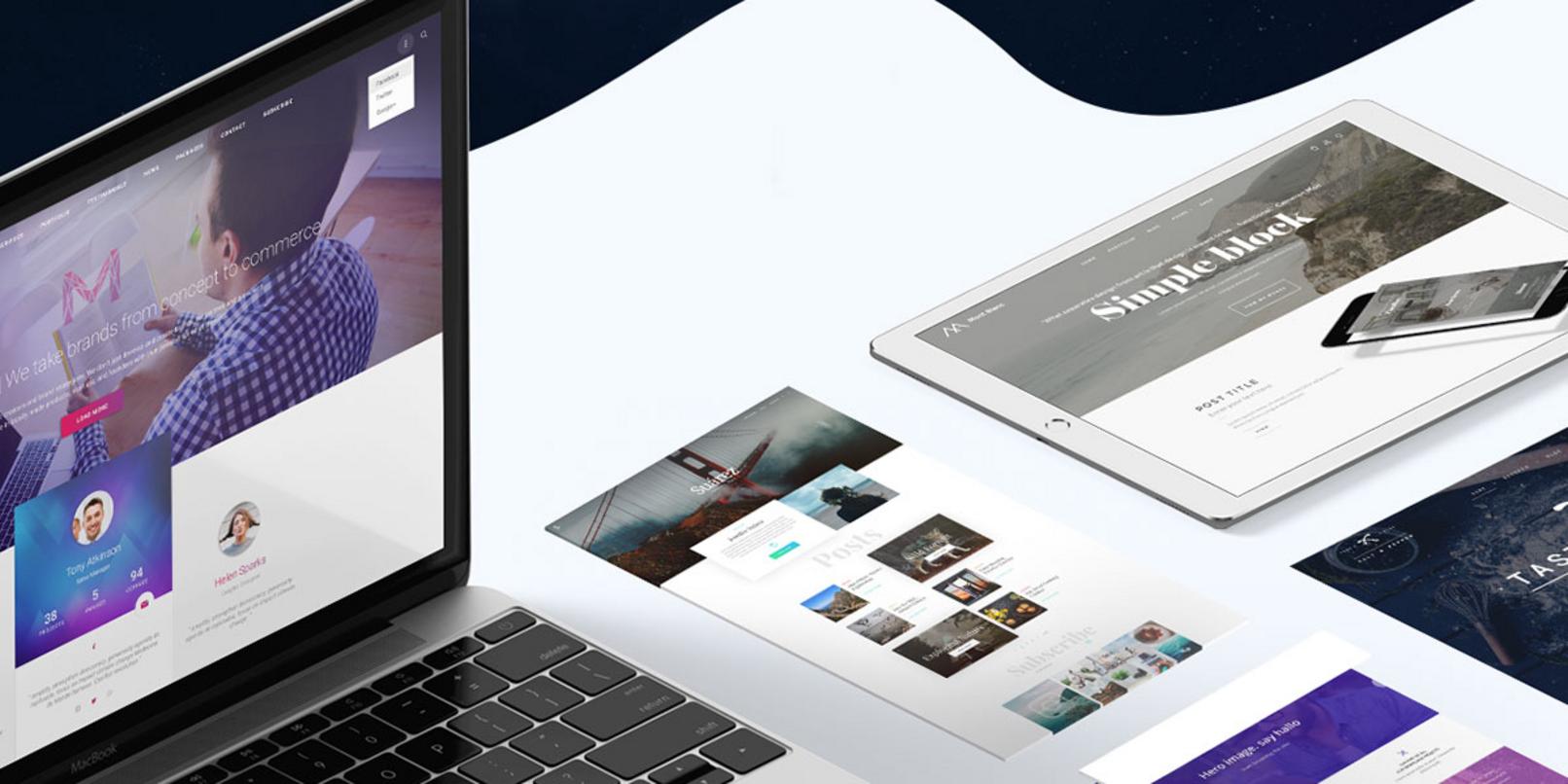 photo of Build cutting-edge websites from dozens of premium WordPress themes for under $40 image